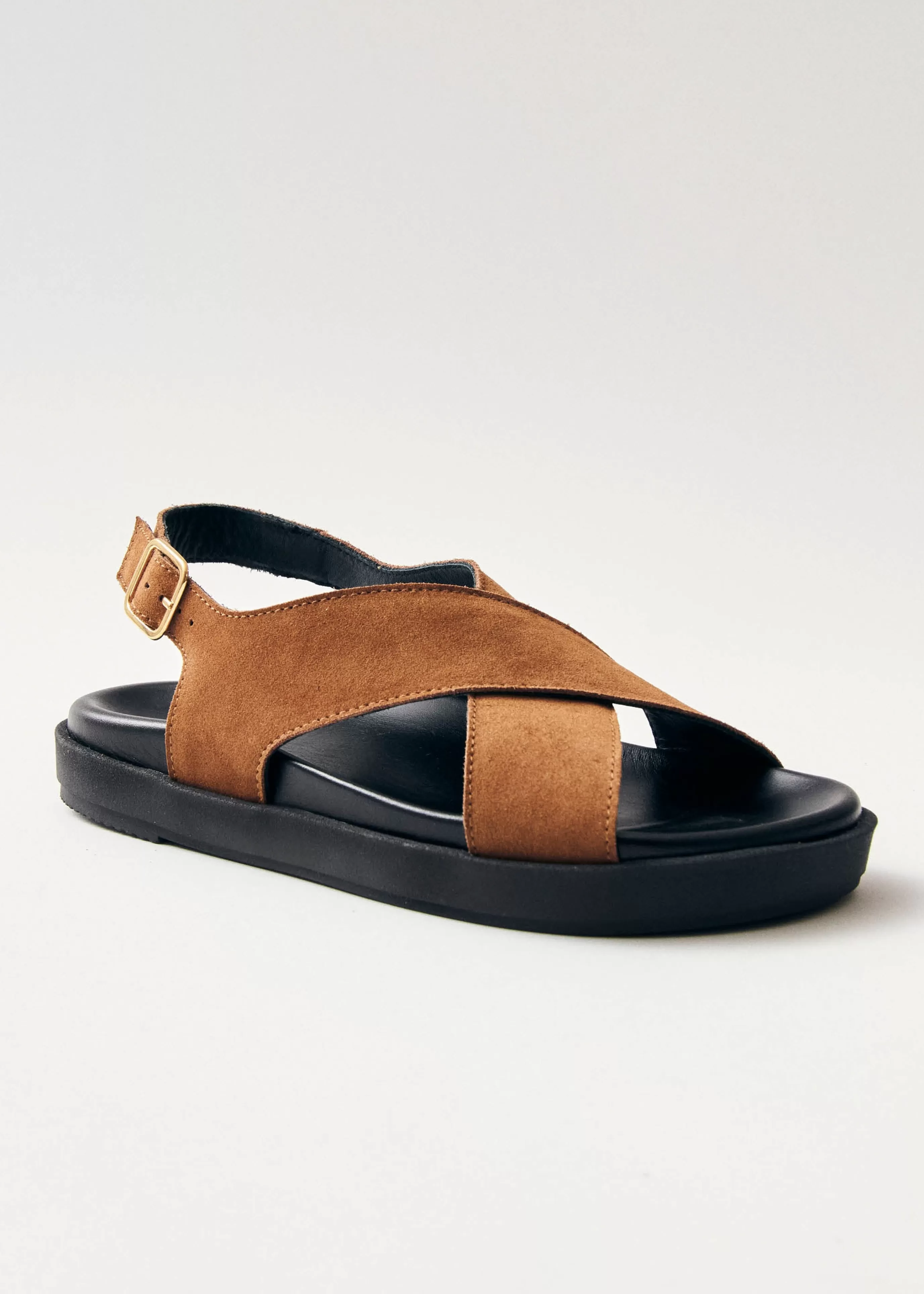 Discount Aubrey Sandalias De Cuero Negro SANDALIAS