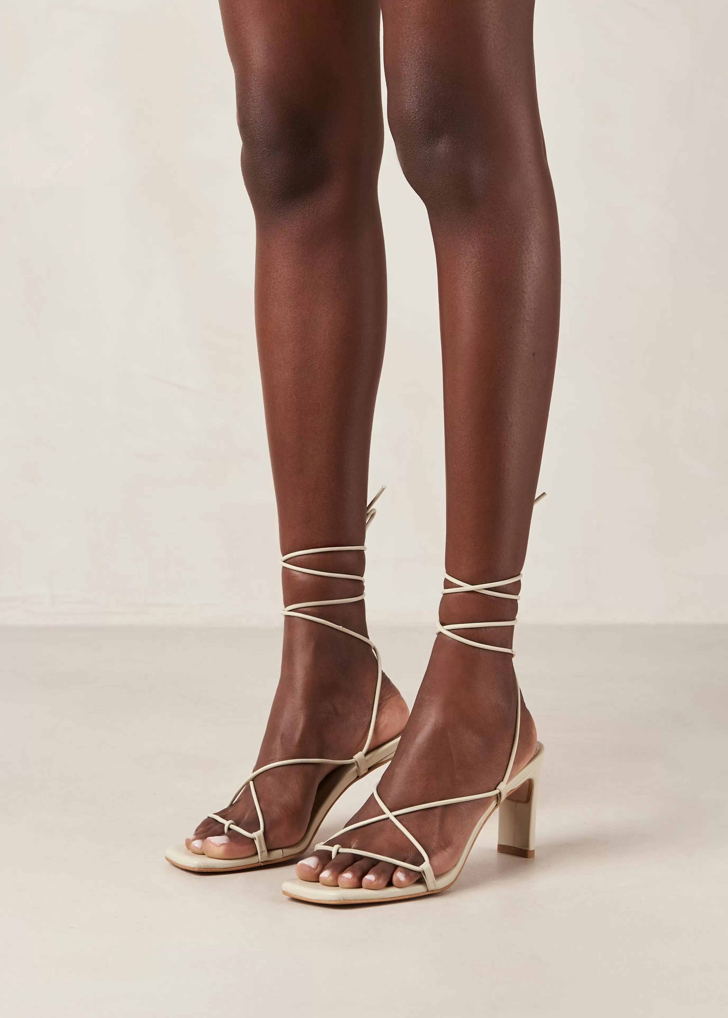 Best Sale Backbone - Sandalias Negras De Piel SANDALIAS | TACONES