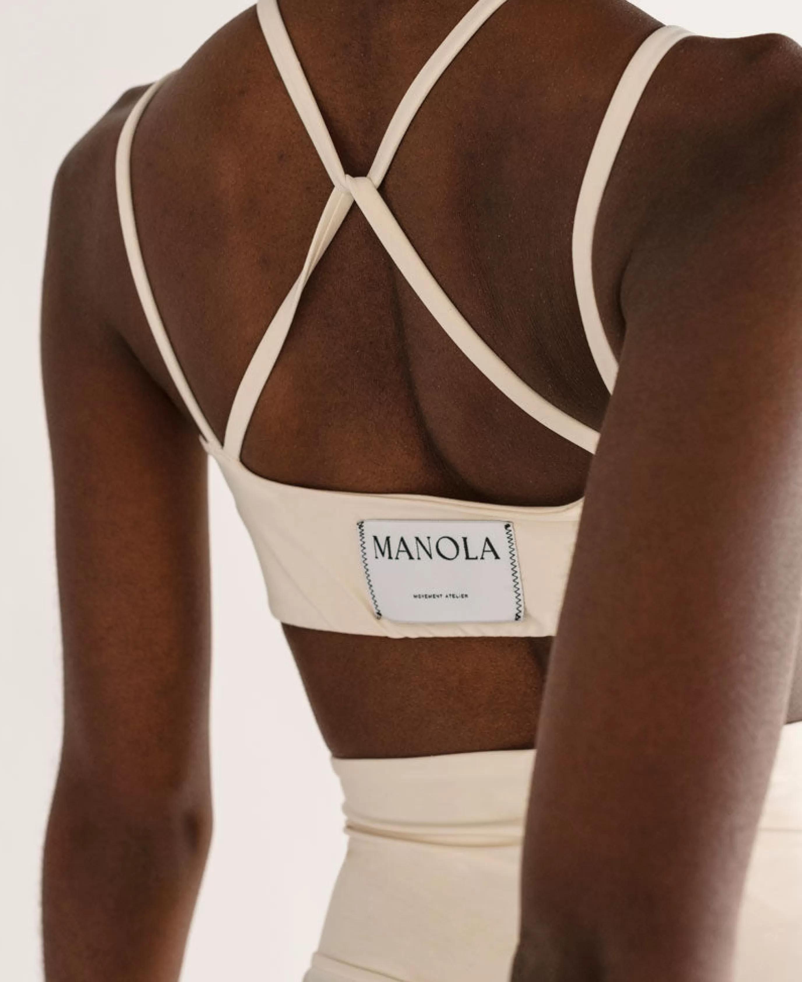 Clearance Crossed Back - Top Blanco ROPA DEPORTIVA