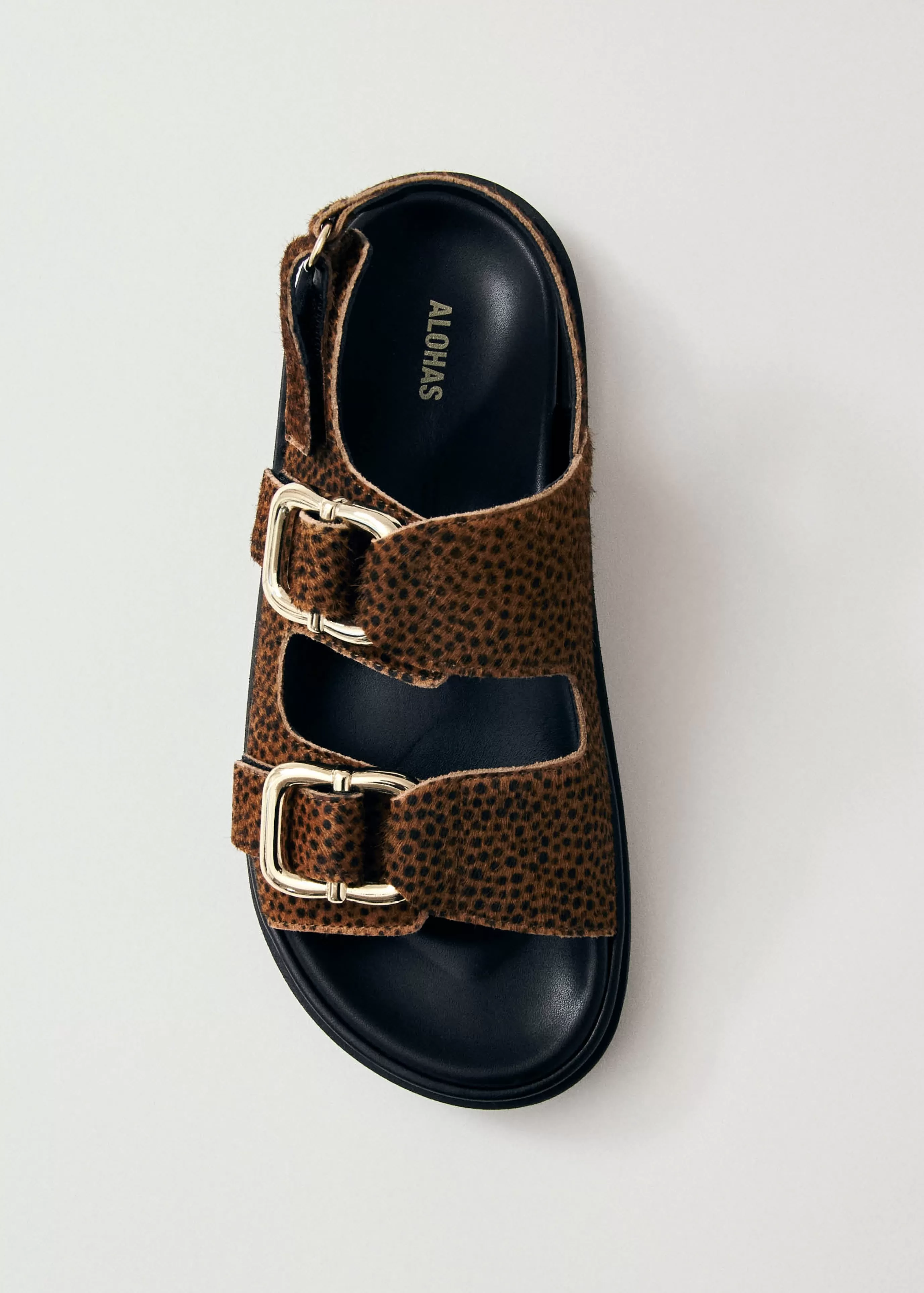 Cheap Harper Sandalias De Ante Caqui SANDALIAS