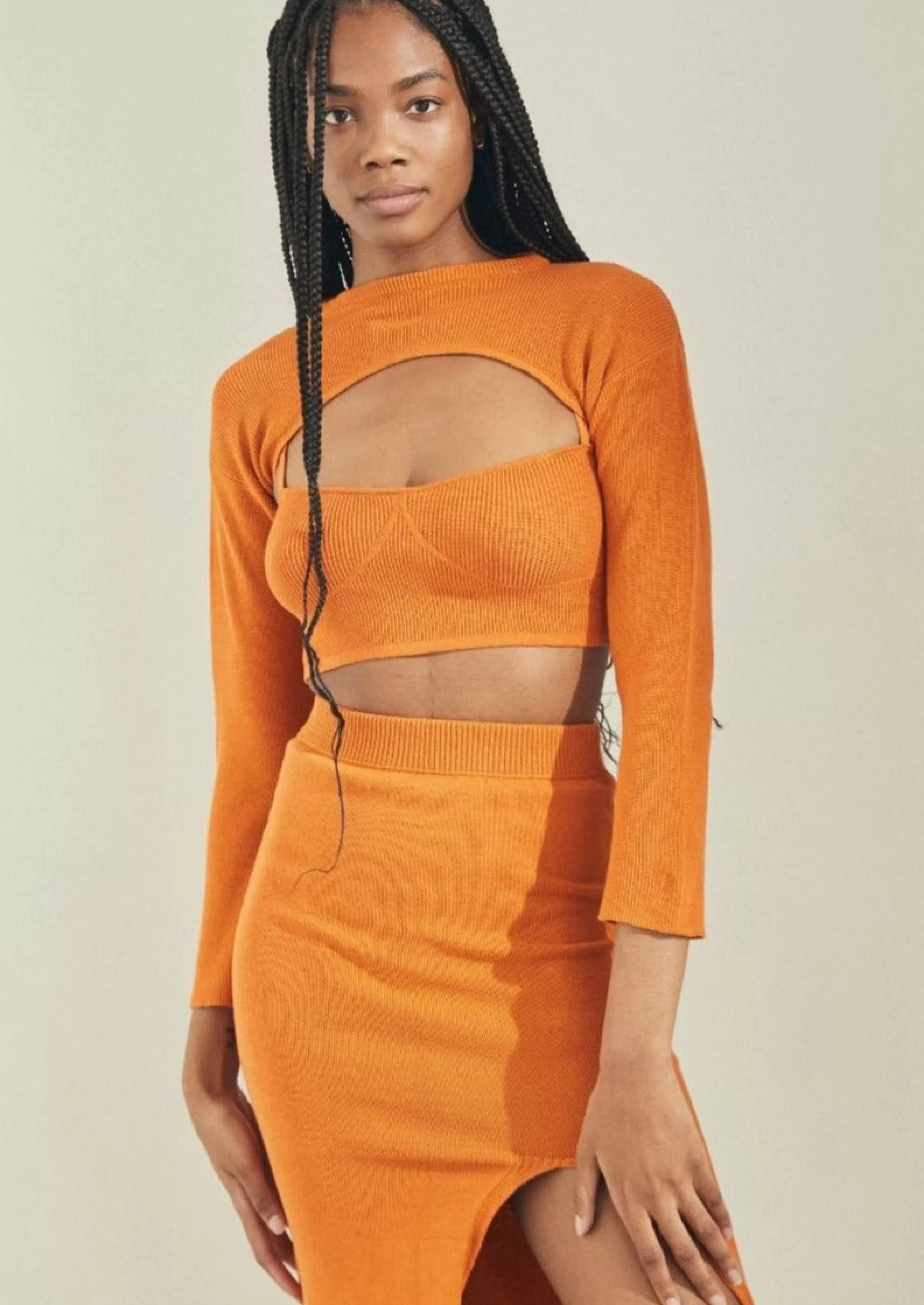 New Hustle - Top De Punto Naranja TOPS