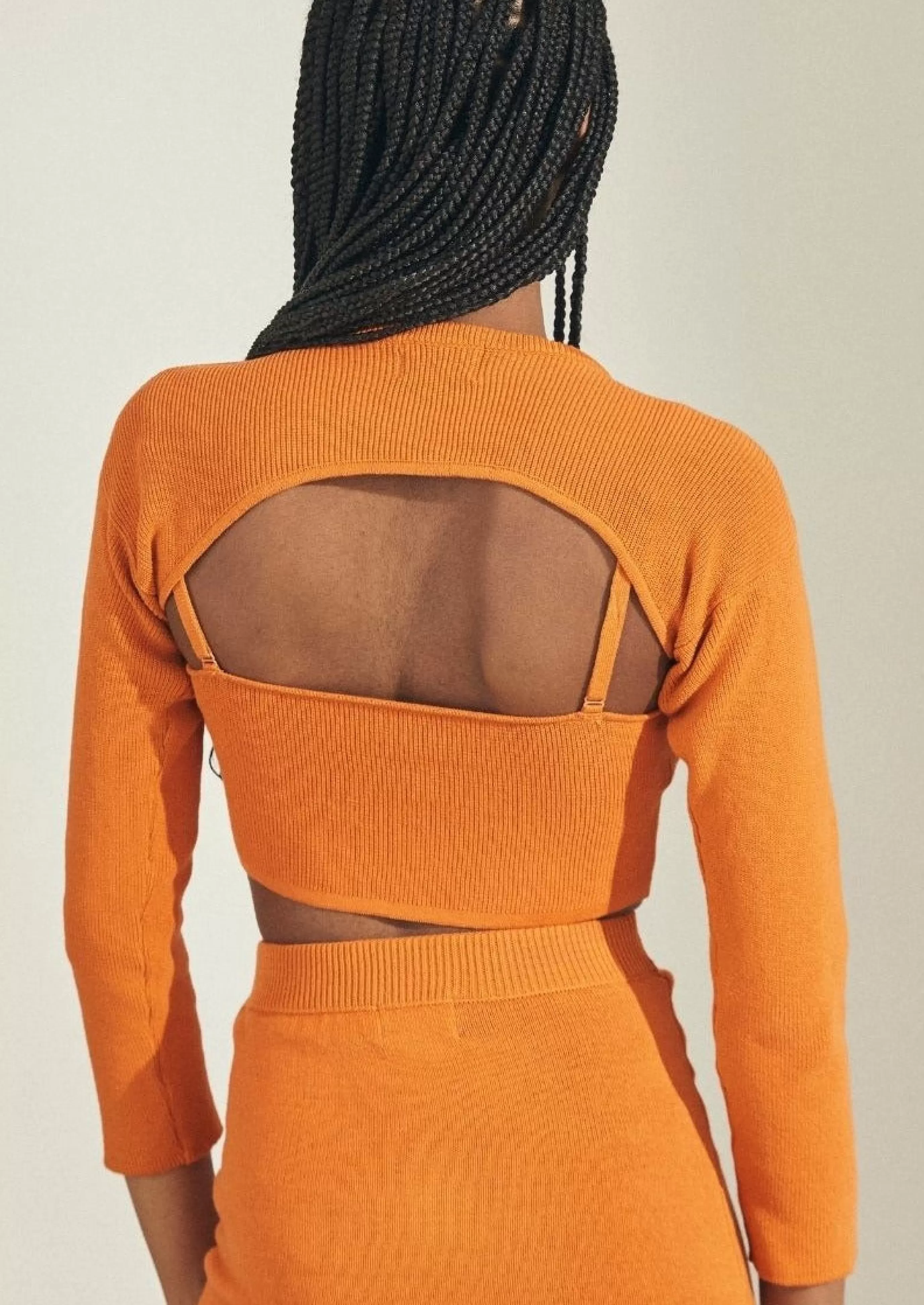 New Hustle - Top De Punto Naranja TOPS