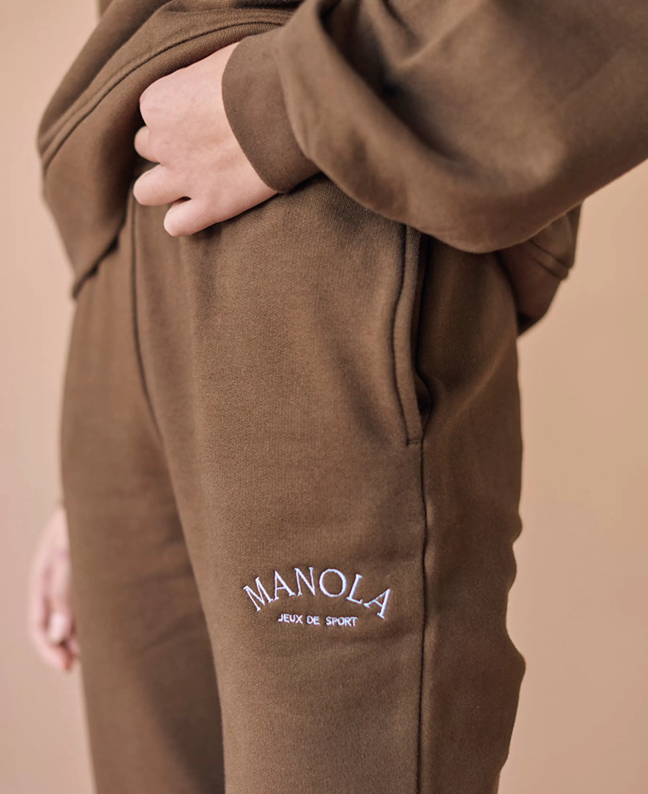 Fashion Iconica - Pantalón De Chándal Marrón ROPA DEPORTIVA