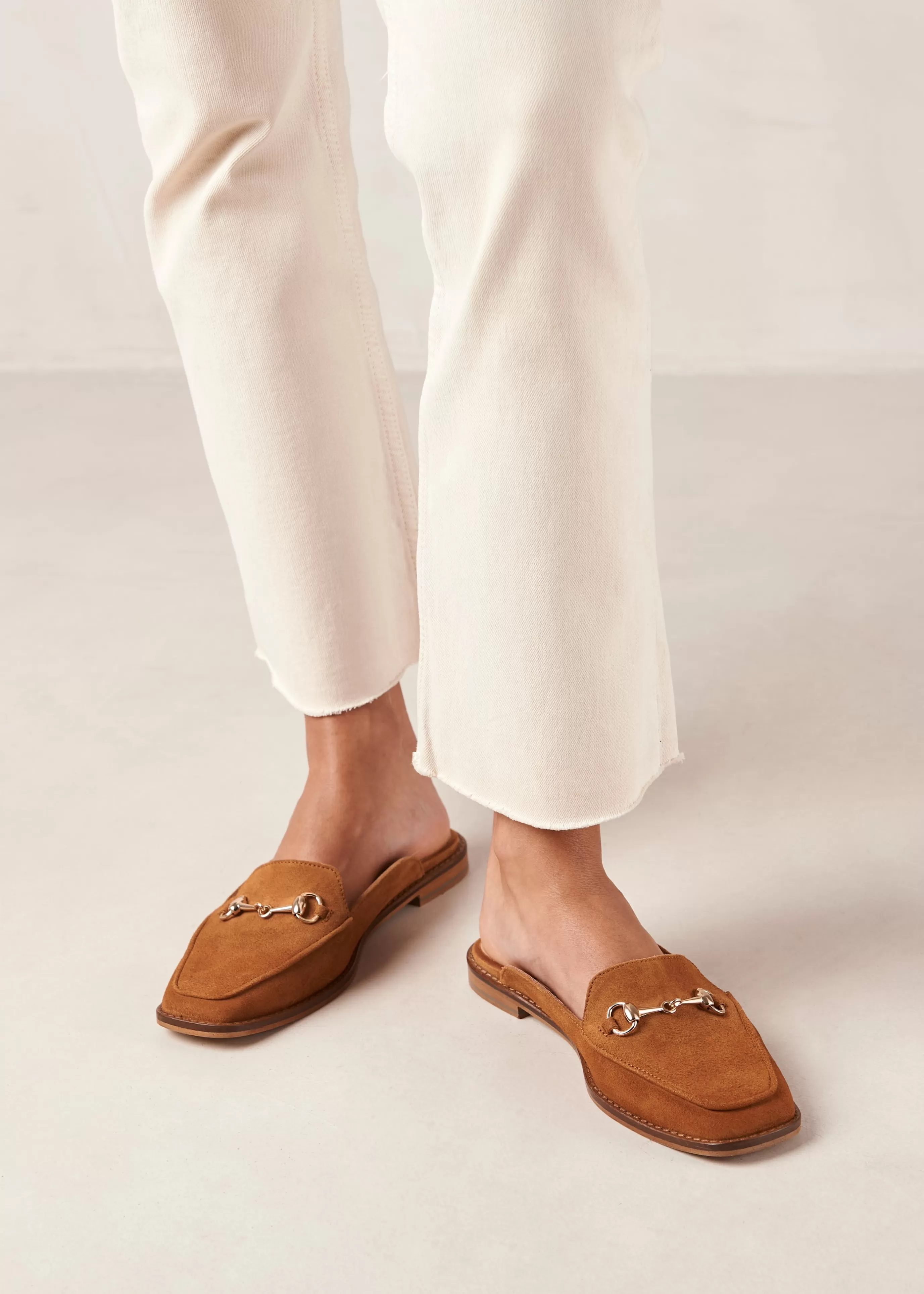 Best Sale Kais - Mules Marrones De Ante ZUECOS