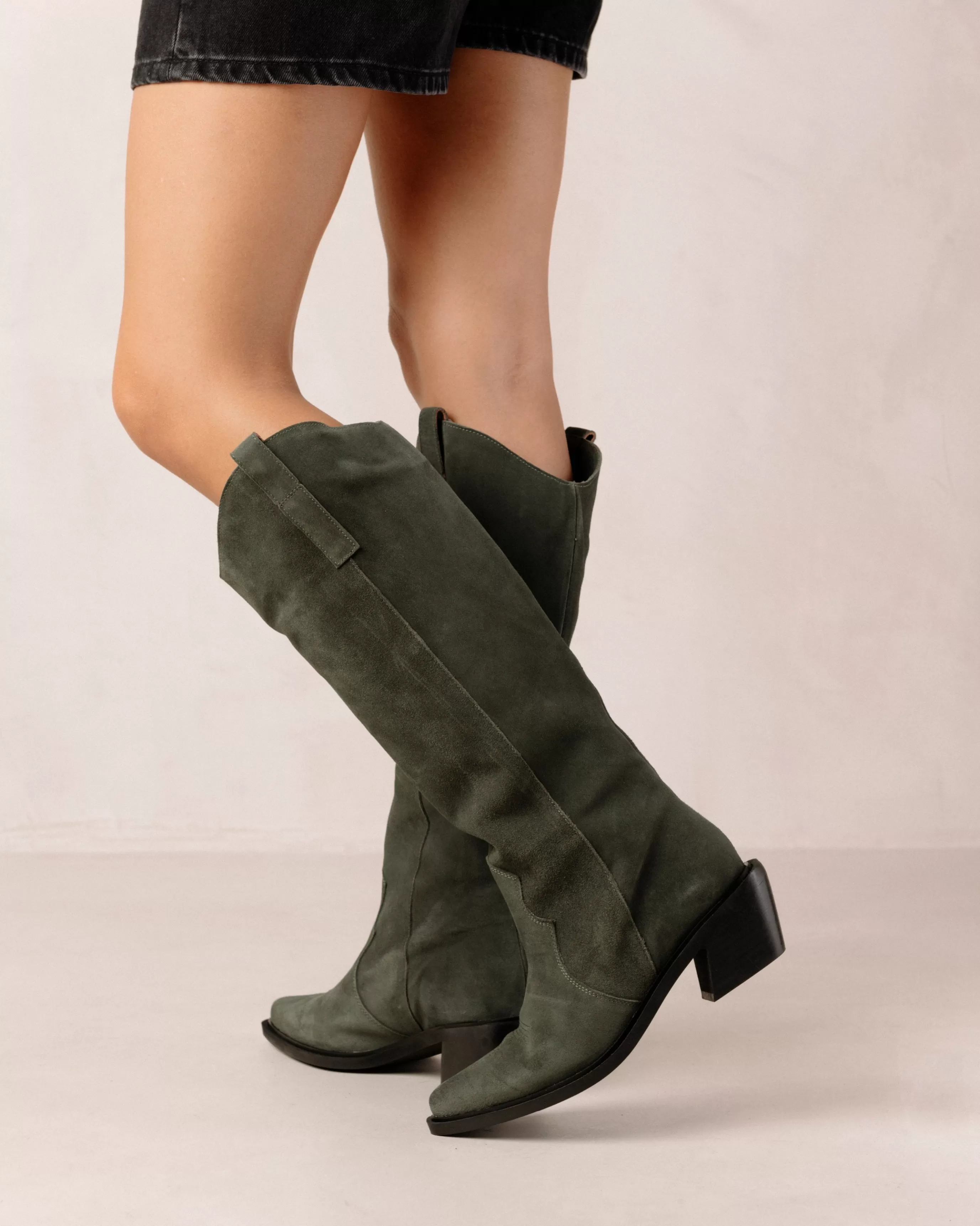 Cheap Mount Suede - Botas De Ante Verde BOTAS Novedad