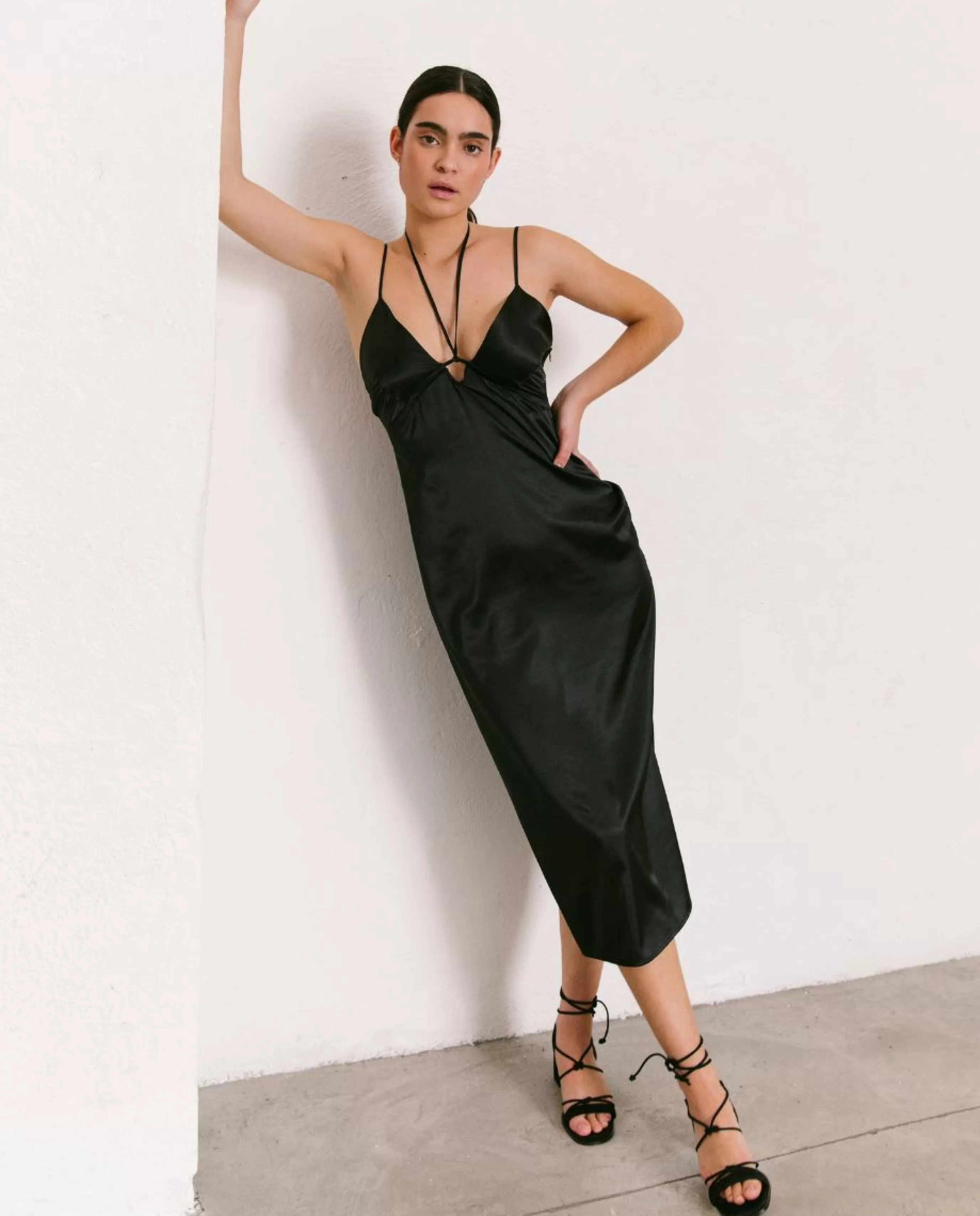 Outlet Night Owl - Vestido Negro VESTIDOS