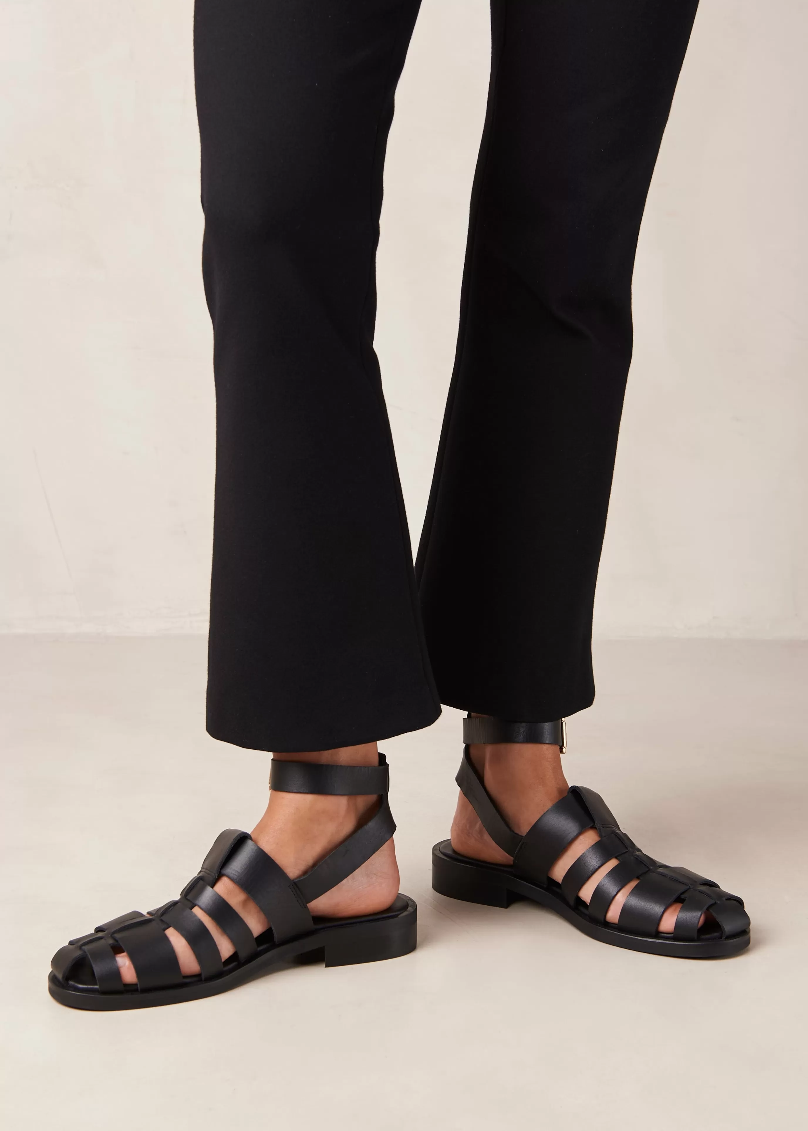 Clearance Rollers - Sandalias Marrones De Cuero Vegano SANDALIAS