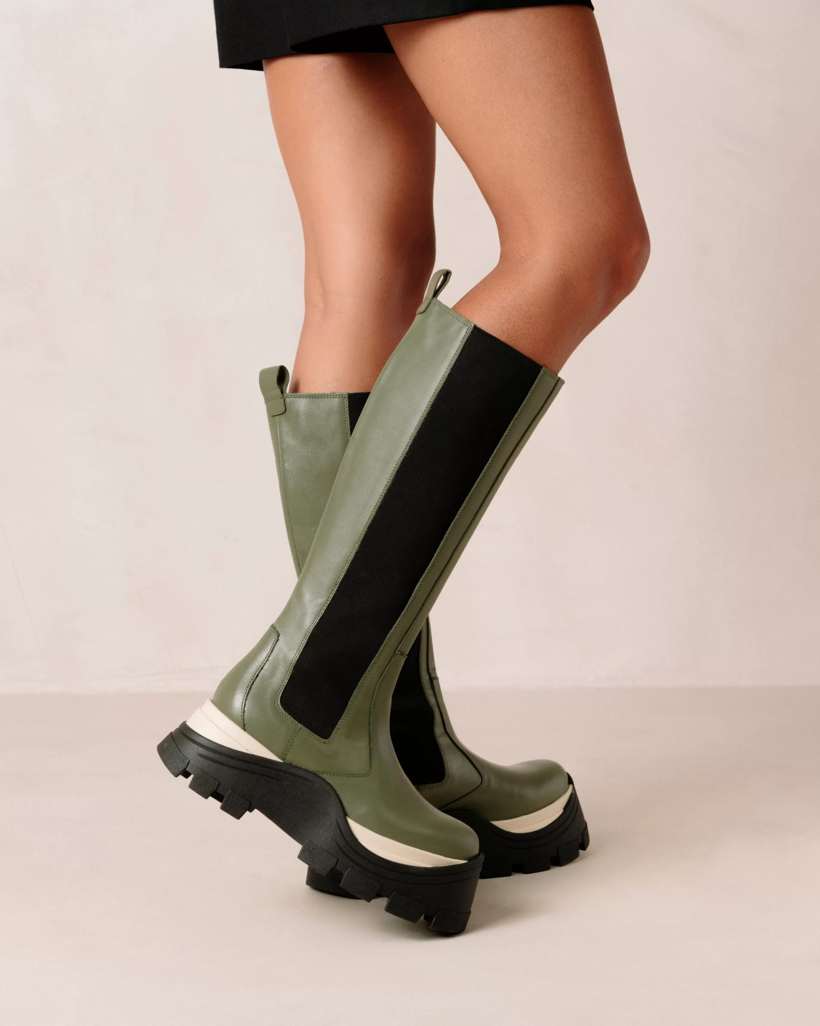 Cheap Roxie Chess - Botas Verdes De Piel BOTAS Novedad