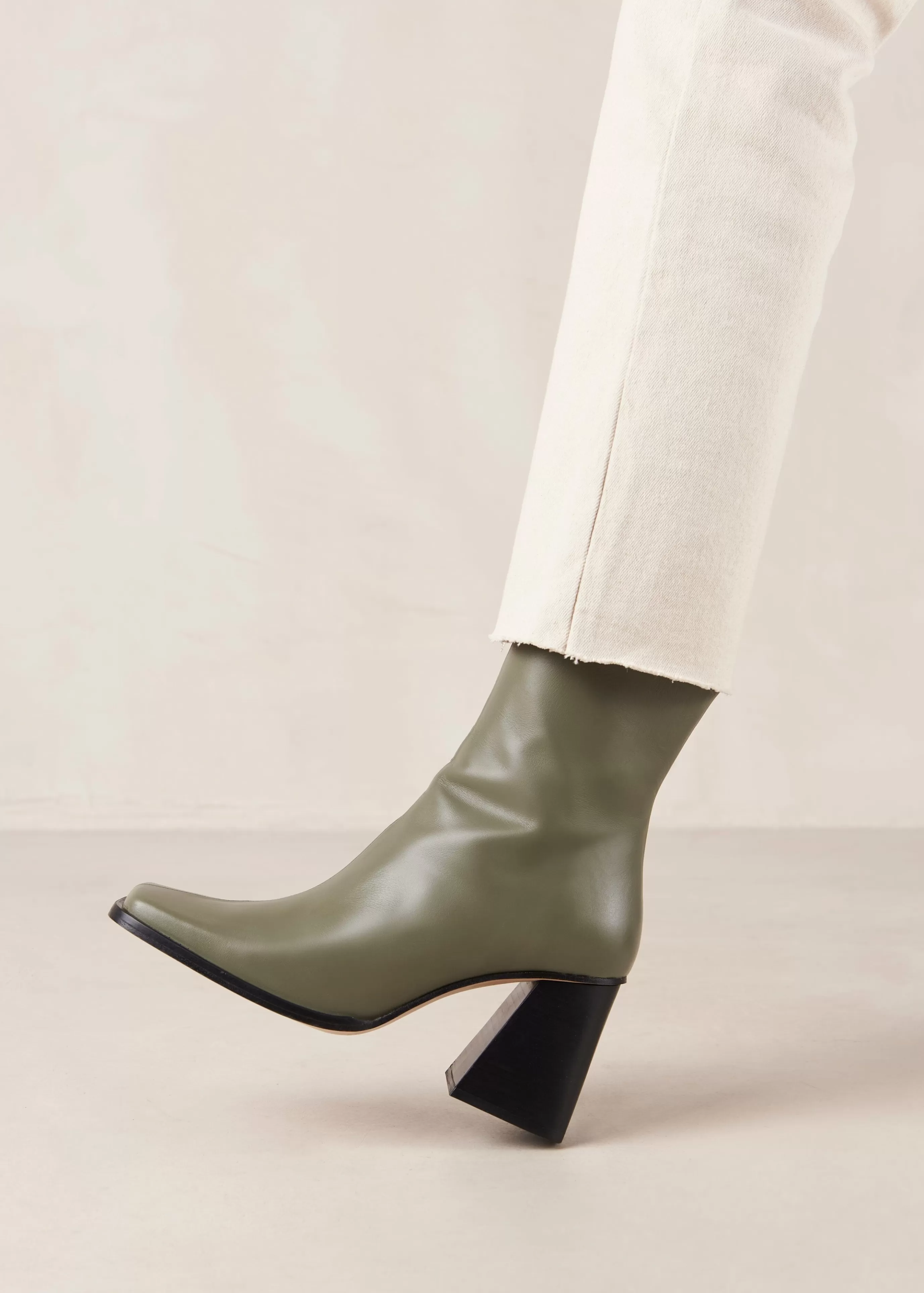 New South - Botas De Piel Verde BOTAS Novedad